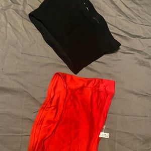 XS h&m black bandeau